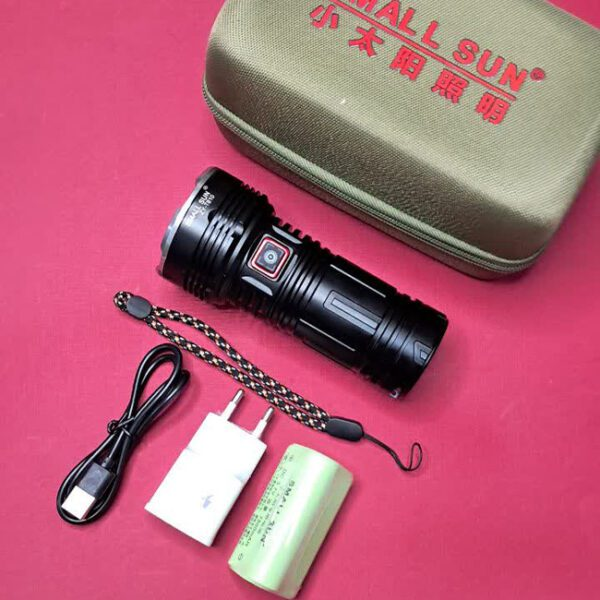 چراغ قوه اسمال سان 5 لامپ ZY-T810