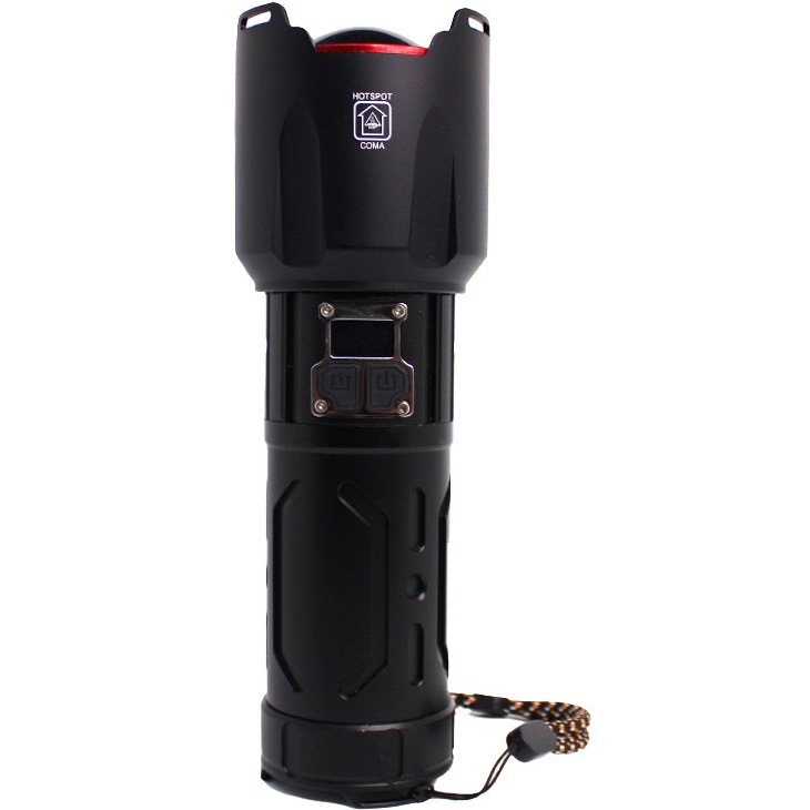 چراغ قوه بسیار قوی زوم دار قابل شارژ رویلنگ مدل RL-2406 به همراه پاوربانک