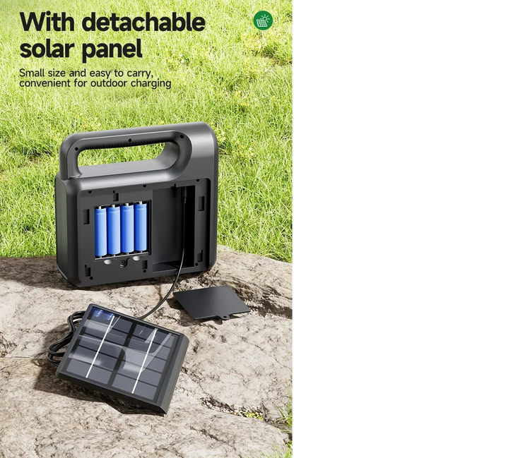 پکیج روشنایی خورشیدی قابل حمل DP-7719