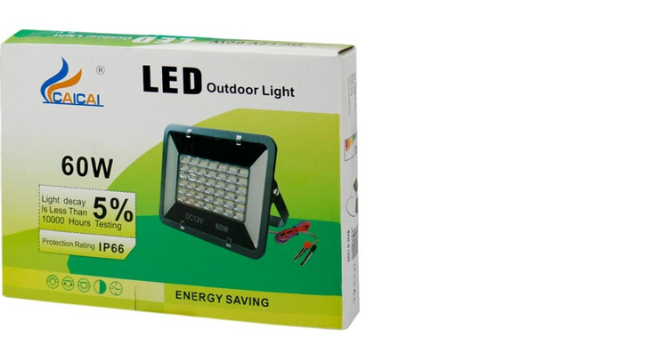 پروژکتور سیار CAICAI مدل 2011 ظرفیت ۶۰ وات LED