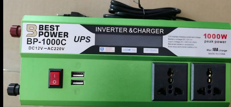 اینورتر و شارژ 1۰۰۰ وات BEST POWER