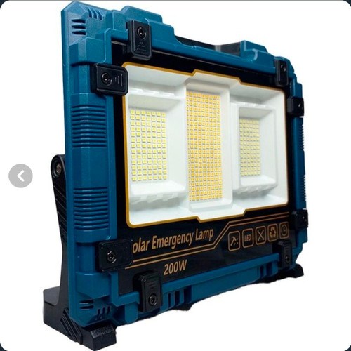 پروژکتور شارژی خورشیدی ۲۰۰ وات مدل W8121-1