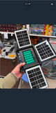 چراغ پروژکتور خورشیدی مدل W-8150-4 با پاوربانک