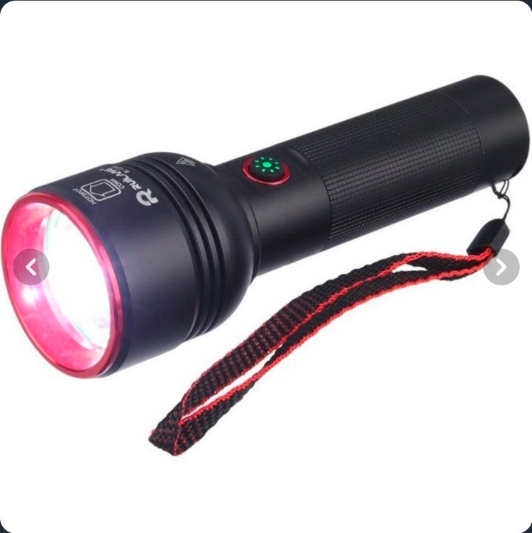 چراغ قوه دستی رولانگ RL-2208 شارژی با زوم و ضدآب(باتری نیم قلمی)