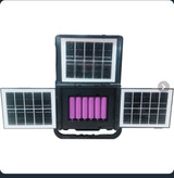 چراغ پروژکتور خورشیدی مدل W-8150-4 با پاوربانک