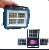 چراغ پروژکتور خورشیدی مدل W-8150-4 با پاوربانک