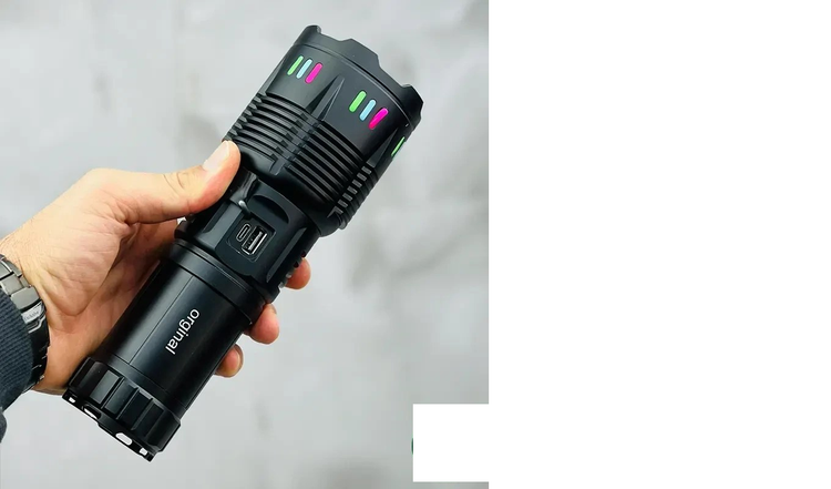 چراغ قوه بسیار قوی زوم دار اسمال سان مدل ZY-W532طبیعتگردی، کوهنوردی، شکار و عشایر ودامداری