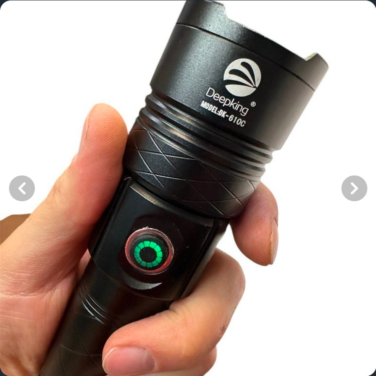 چراغ قوه دستی دیپ کینگ مدل DK610 با نور UV