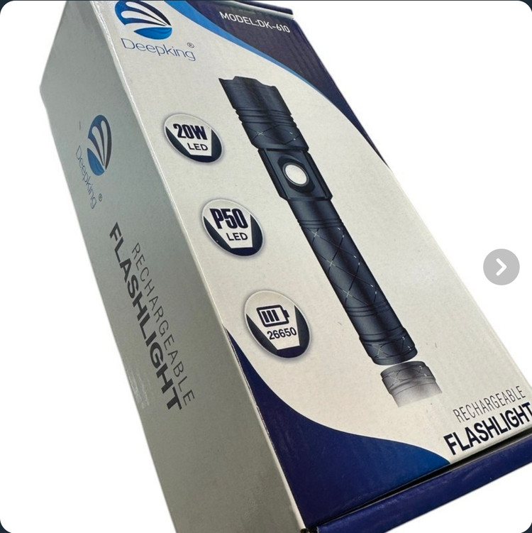 چراغ قوه دستی دیپ کینگ مدل DK610 با نور UV