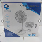 پنکه شارژی قابل حمل Deepking DK-138 با قابلیت تنظیم ارتفاع با کیفیت عالی