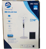 پنکه خورشیدی ایستاده دیپکینگ (Deepking) مدل DK-152S – ۱۶ اینچ با قابلیت شارژ موبایل سالم فقط(عیب ظاهری)