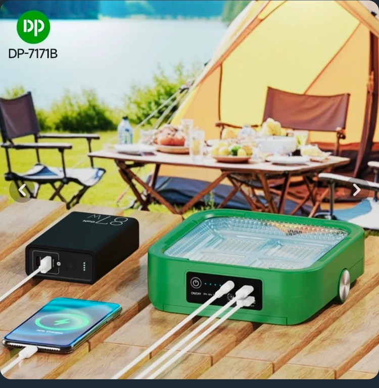 پروژکتور خورشیدی LED ریموتدار مدل DP-7171B