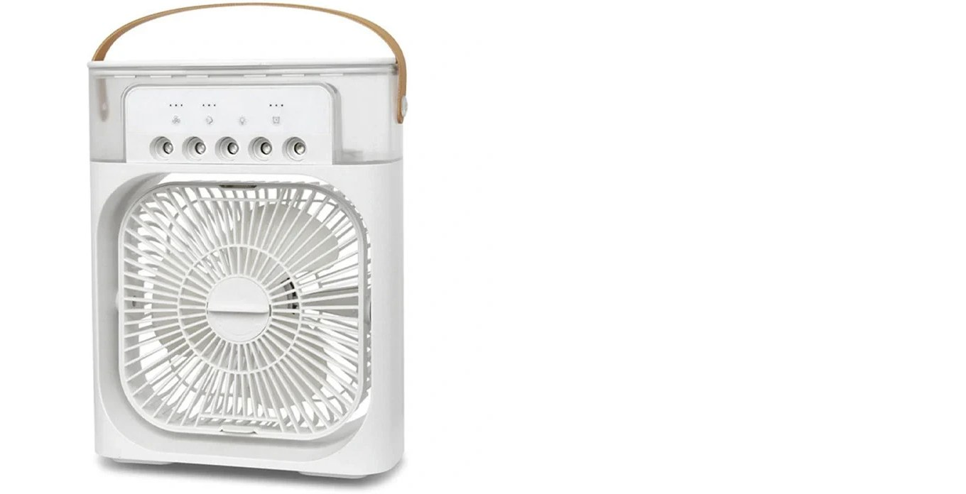 پنکه خنک کننده Mini Cooling Fan مه پاش رومیزی و قابل حمل