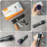 چراغ قوه SMALL SUN ZY-H26 UVیووی 365 نانومتر-کارشناسی رنگ، تشخیص اصالت و سنگ قیمتی