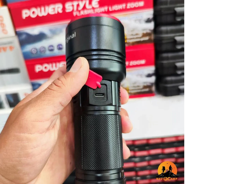 چراغ قوه دستی اسمال سان مدل ZY-T277 با نور LED مهتابی