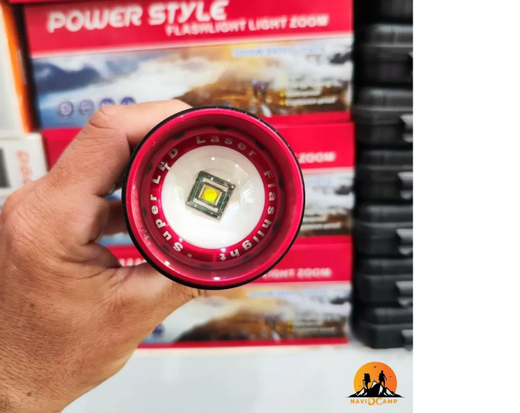 چراغ قوه دستی اسمال سان مدل ZY-T277 با نور LED مهتابی