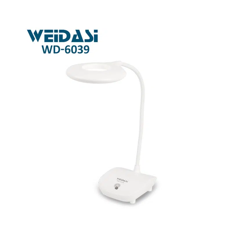چراغ مطالعه ویداسی مدل WD6039 لمسی و شارژی